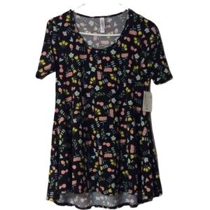 LuLaRoe Perfect T Floral Print Top